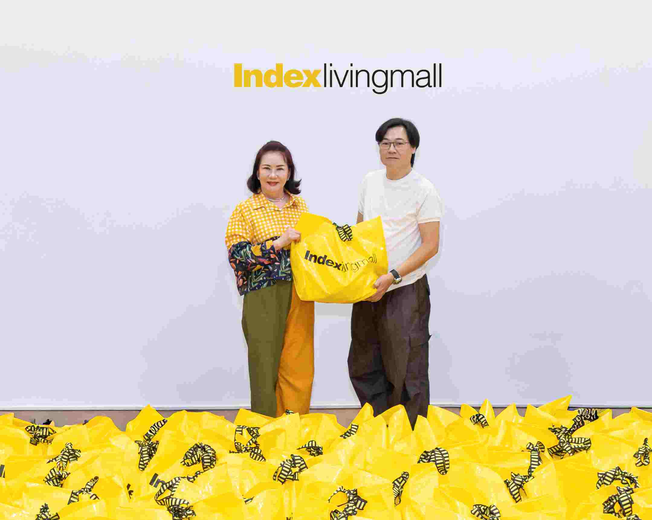 อินเด็กซ์ ลิฟวิ่งมอลล์ ห่วงใยผู้ประสบภัยน้ำท่วม ส่งมอบถุงน้ำใจ ผ่าน 3 หน่วยงาน