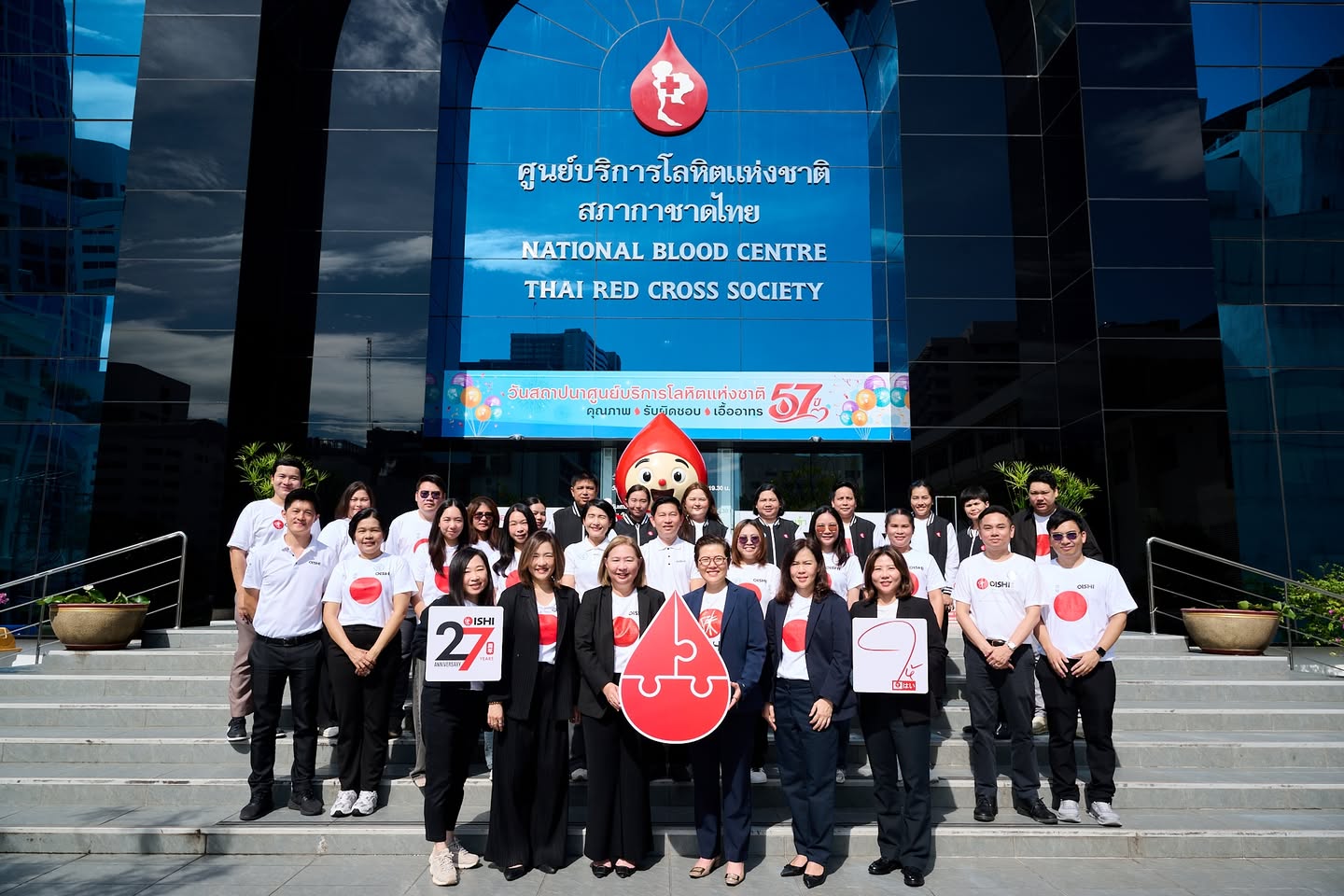 โออิชิ สานต่อพลังแห่งการ “ให้”ชวนผู้บริหารและพนักงาน “ให้” โลหิต